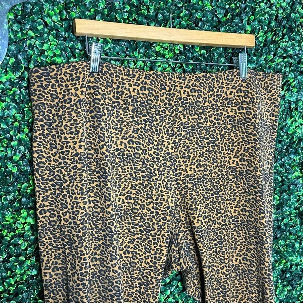 Time and Tru Cheetah Animal Print Leggings Sz XXXL